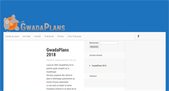 Desktop Screenshot of gwadaplans.com